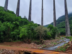 Viaduto 13, Pedra da Tartaruga e Cascata do V13 - Vespasiano Corrêa - RS